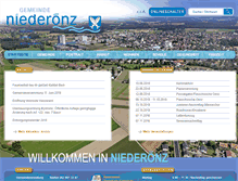 Tablet Screenshot of niederoenz.ch